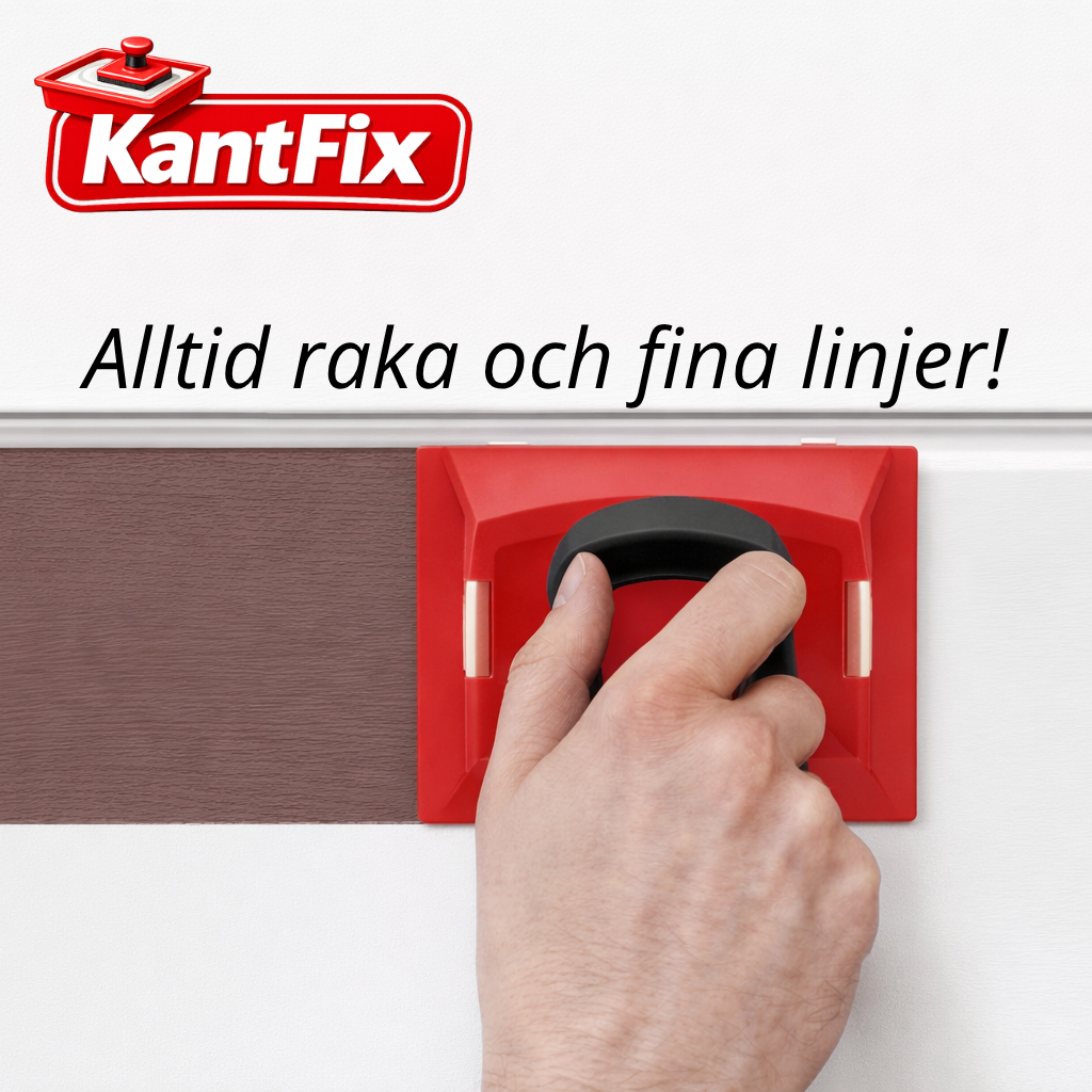 KantFix™ – Perfekta kanter utan tejp